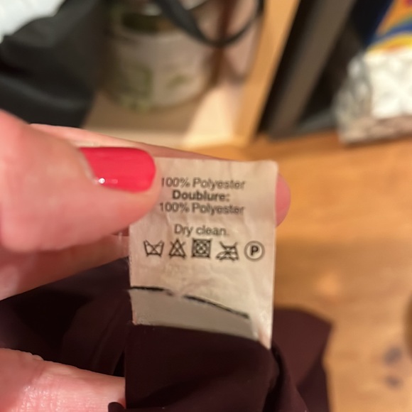 Madewell Purple and Black Ruffle Dress (Size 12) - Picture 13 of 13